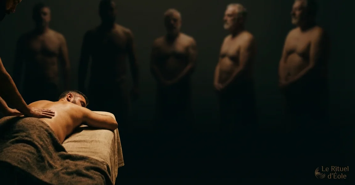 Massage bien-être inclusif pour hommes – Le Rituel d’Éole